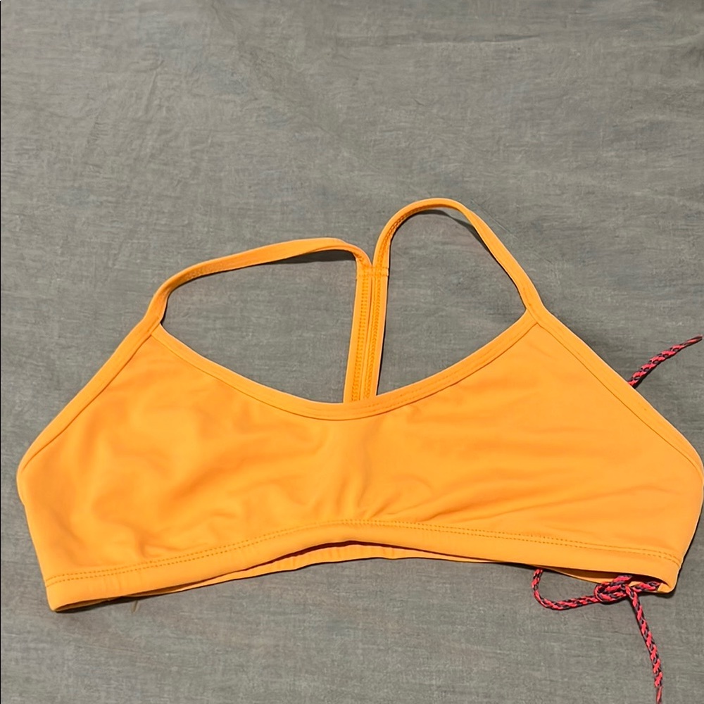Jolyn Mango Racerback Women's Swim Top